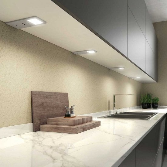 4x Domus Line Polar SE LED keukenverlichting, Ophalen, Opbouwspot, Overige merken, Overige fittingen