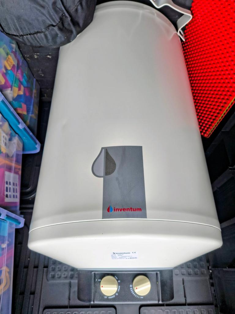 Inventum EDR 81 Boiler 80L - 1000W/2750W instelbaar, Gebruikt, 20 tot 100 liter, Onbekend, Boiler