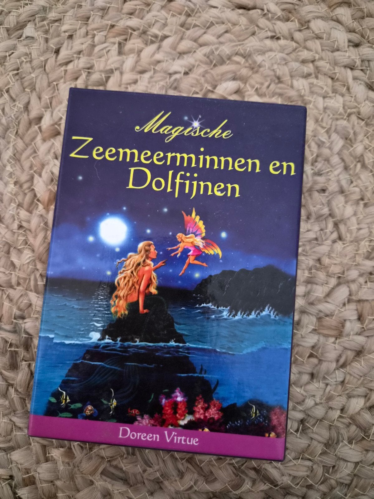 orakel kaarten: Magische Zeemeerminnen en Dolfijnen Orakelka, Tarot of Kaarten leggen, Overige typen, Ophalen of Verzenden, Zo goed als nieuw