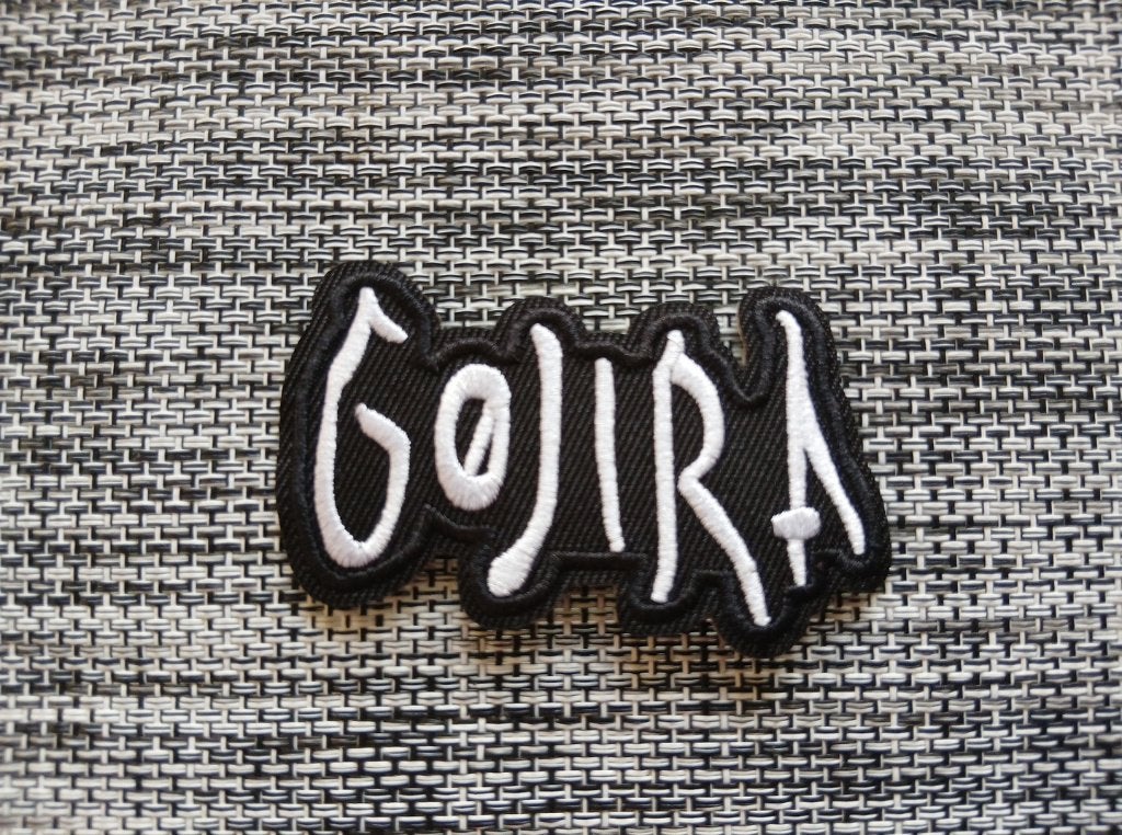 Gojira leuke shaped patch g33 -- 4.5 x 7 cm, Verzenden, Nieuw, Kleding
