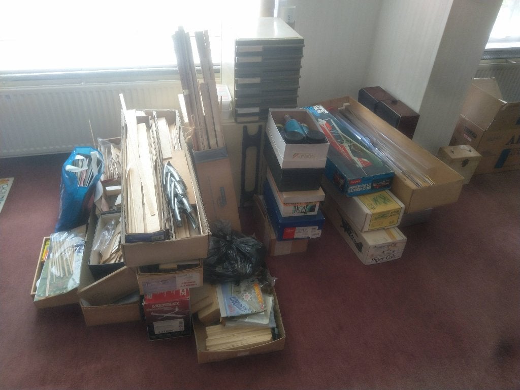 OPRUIMING Zolder werkplaats Modelbouw, Ophalen, Gebruikt, Groter dan 1:32