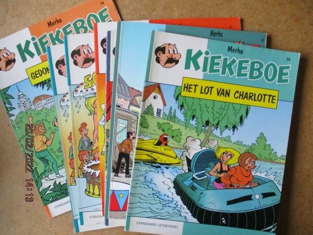 adv5768 kiekeboe, Boeken, Eén stripboek, Ophalen, Gelezen