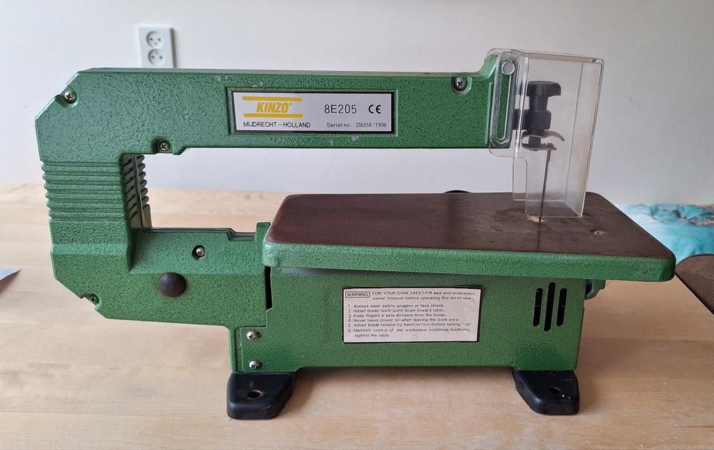 Kinzo Figuurzaagmachine 8E205, Ophalen, Minder dan 30 mm, Gebruikt, Kinzo
