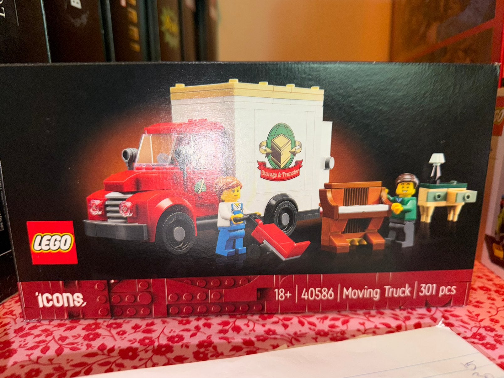 Lego 40586, verhuiswagen, Ophalen of Verzenden, Zo goed als nieuw, Lego