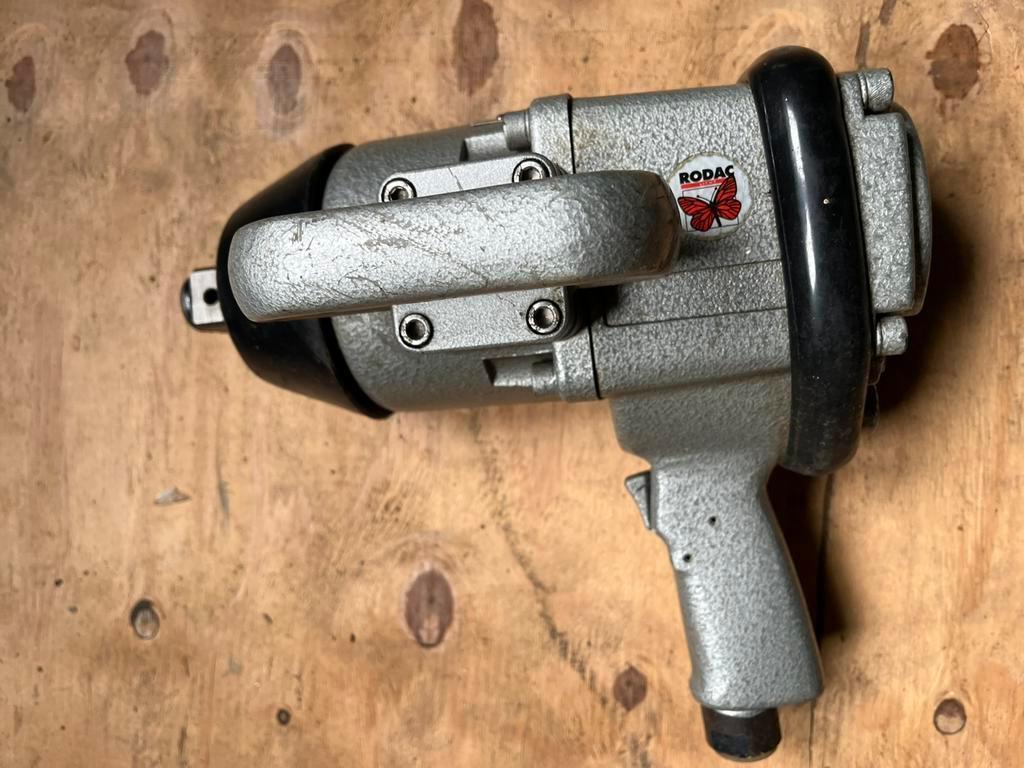 Rodac 1 inch RC679 slagmoersleutel Swinghammer luchtsleutel, Ophalen, Zo goed als nieuw