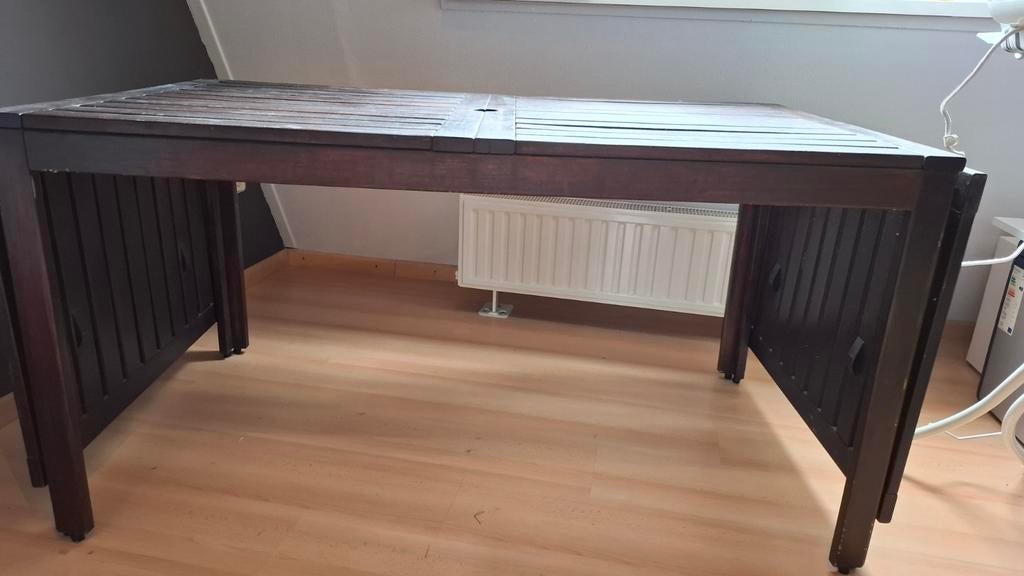 Ikea houten tuintafel uitschuifbaar (140-260 cm), Ophalen