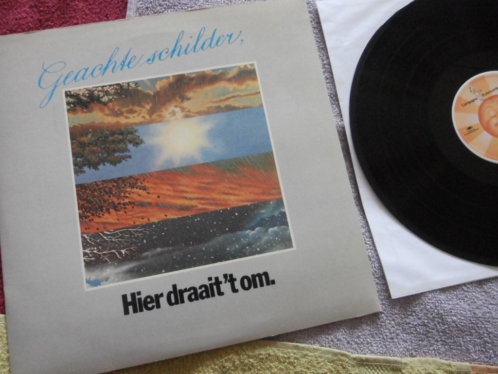 LP - Geachte Schilder, Hier Draait 't Om - Unknown Artist., Cd's en Dvd's, LP, Kamermuziek, Fotohoes, Ophalen of Verzenden