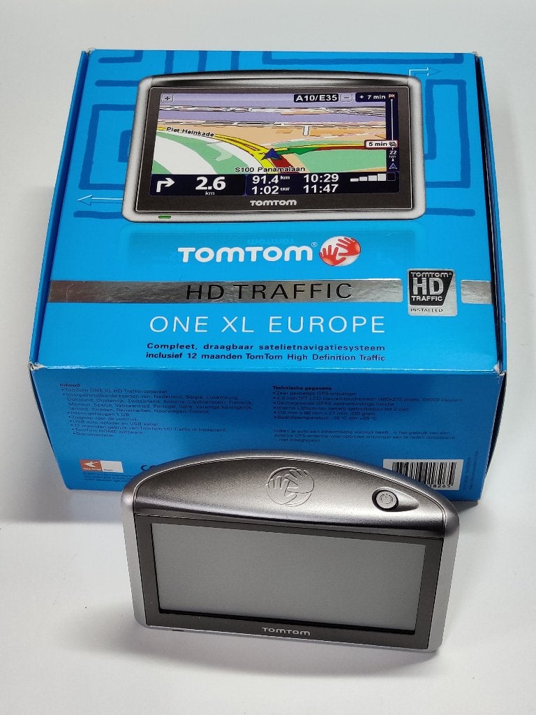 TomTom One XL Europa HD Traffic, Auto diversen, Ophalen of Verzenden, Gebruikt
