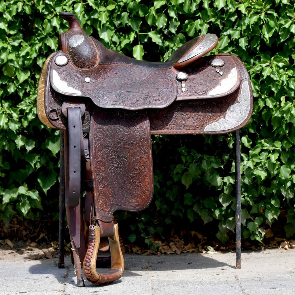 Bob’s Custom Saddle - Bob Avila - westernzadel, Dieren en Toebehoren, Paarden en Pony's | Zadels, Ophalen, Western