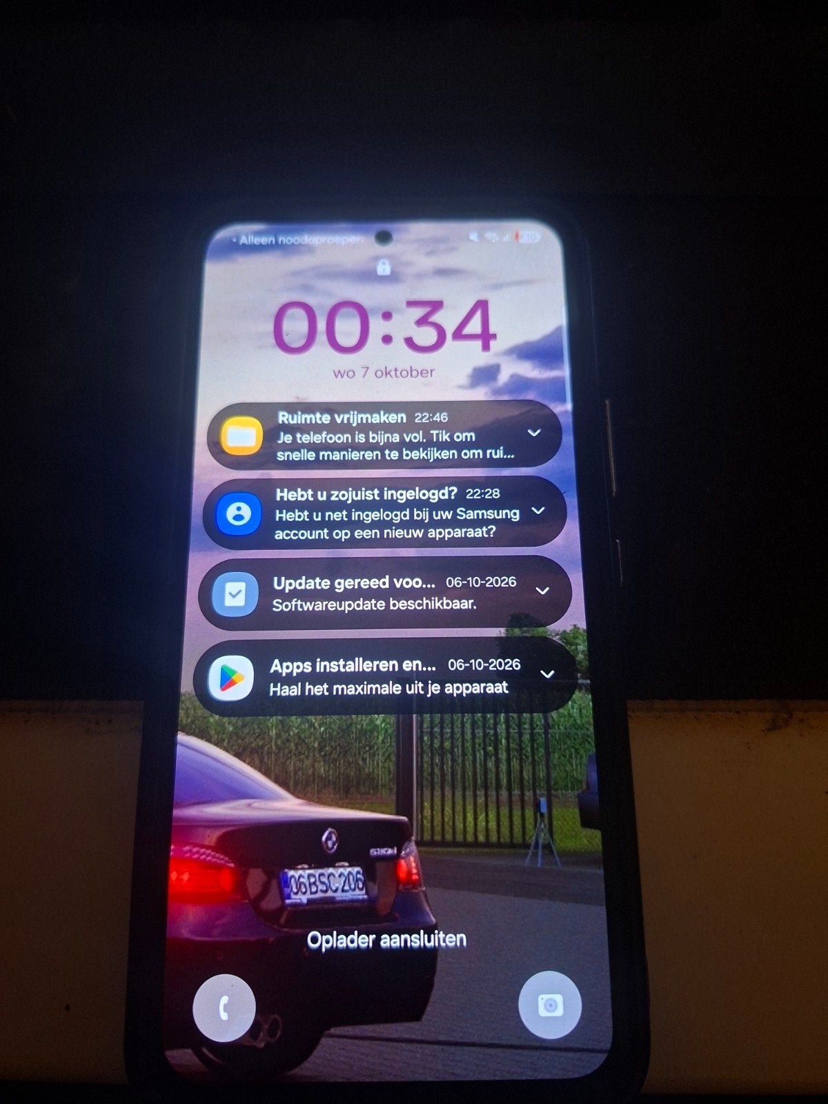 Samsung A54 5G 128GB in nette staat, Telecommunicatie, Ophalen, Paars, Zo goed als nieuw, 128 GB