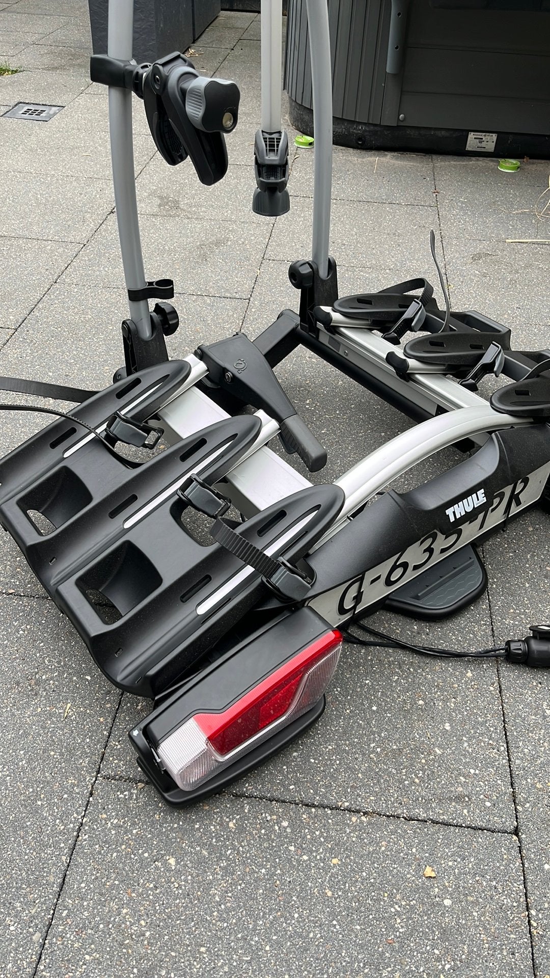 Z.g.a.n. Thule fietsendrager, Ophalen, Zo goed als nieuw, Trekhaakdrager