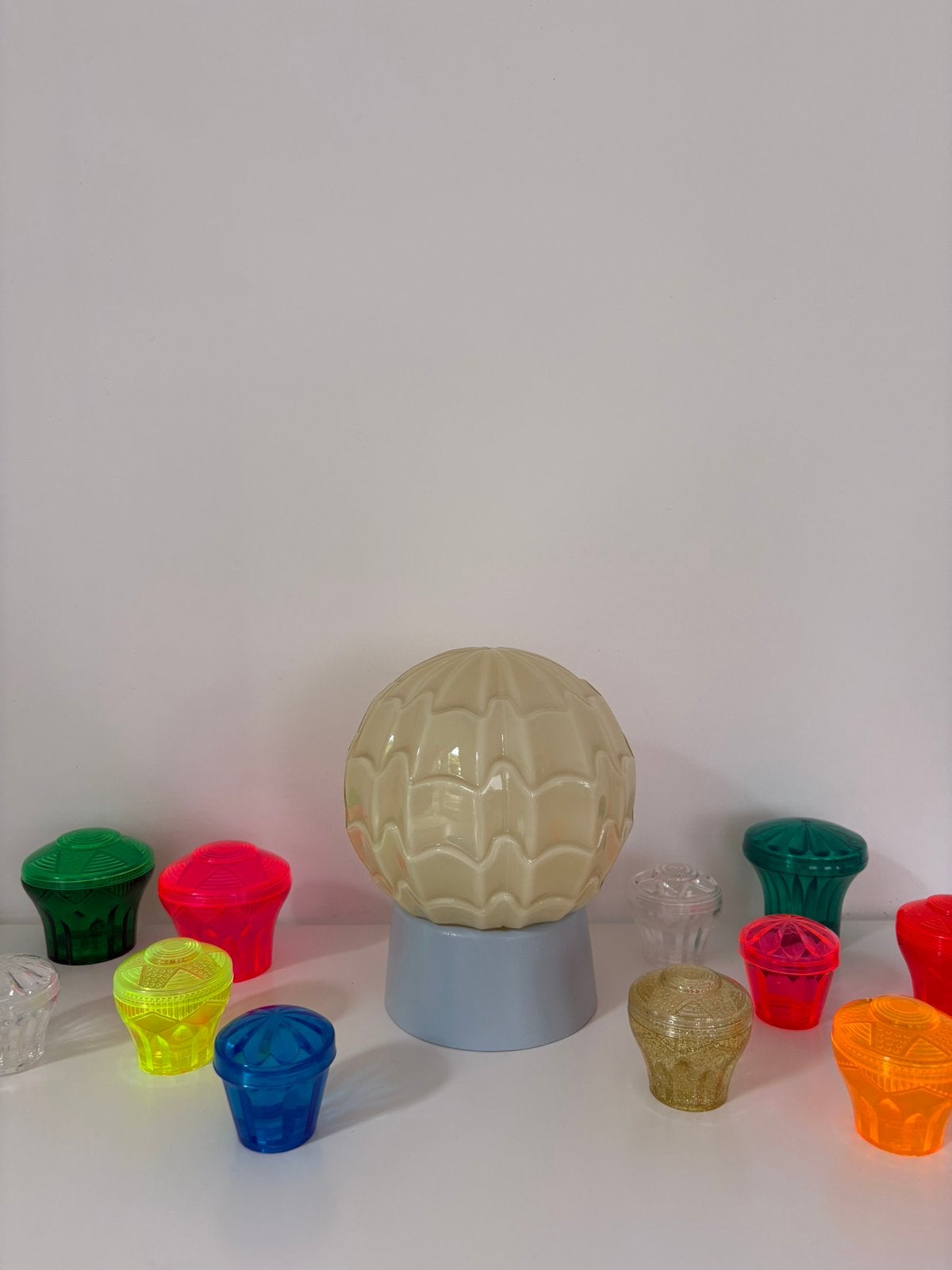 Thabur, art deco lamp, vintage plafondlamp, plafonnière, Ophalen of Verzenden