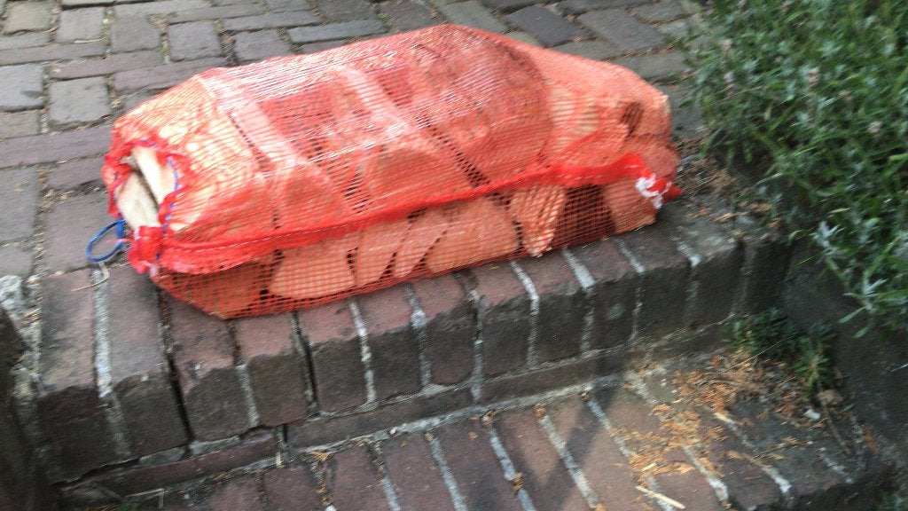 Eiken Openhaardhout in zakken, 6 m³ of meer, Ophalen of Verzenden, Eikenhout, Blokken