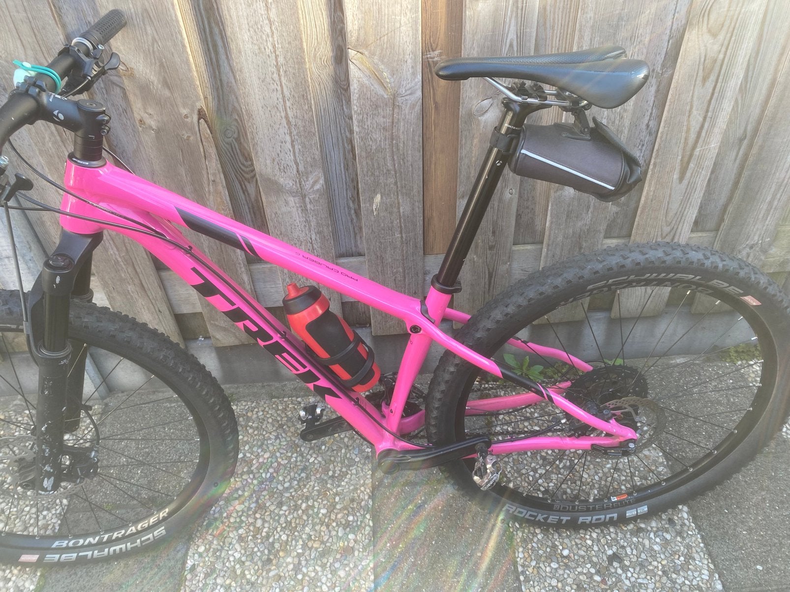 Roze Fiets, Ophalen, Zo goed als nieuw, Staal, Minder dan 16 inch