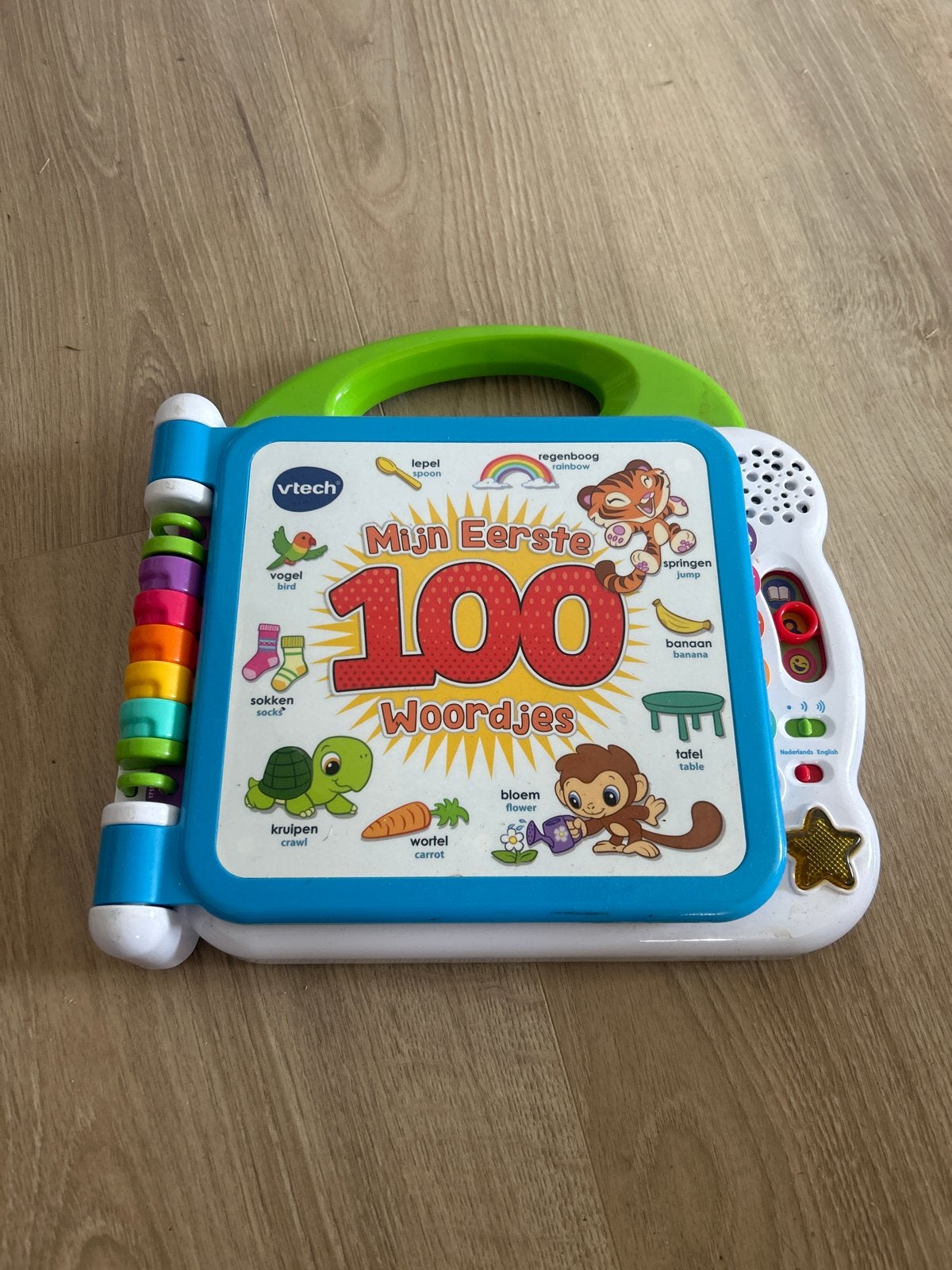 VTech Mijn Eerste 100 Woordjes - Interactief Leerboek, Ophalen of Verzenden, Gebruikt, Overige typen, Met geluid