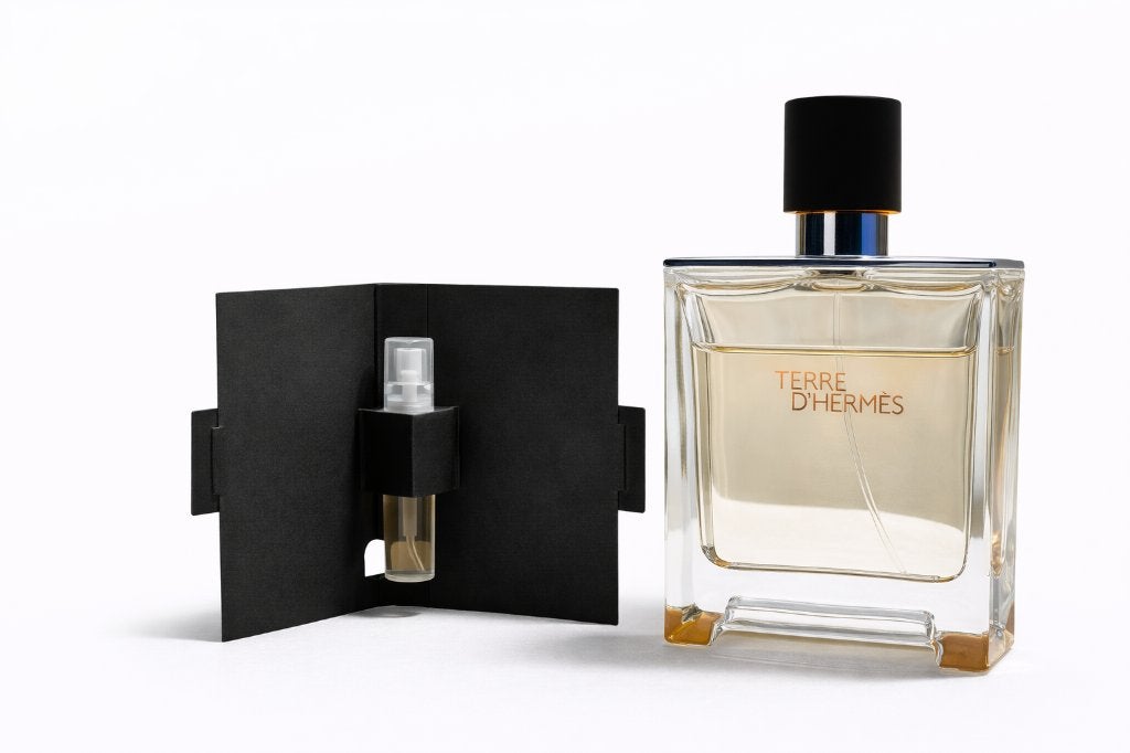 Terre d’Hermès – Hermès (heren, sample 1,2ml) parfum decant, Ophalen of Verzenden, Nieuw