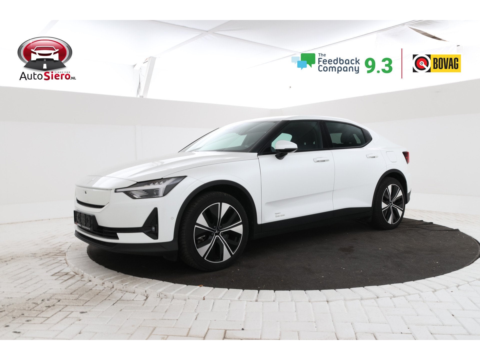 Polestar 2 Long Range Single Motor Plus 82 kWh Long range! P, Automaat, Gebruikt, 82 kWh, Wit