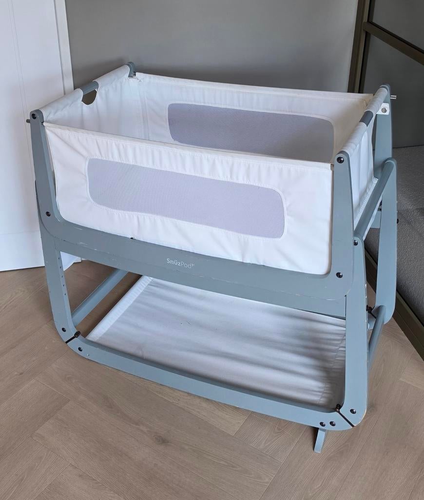 Snuz Co-Sleeper SnüzPod 3-in-1 wiegje en bassinet van hout, Ophalen, Gebruikt, Wieg