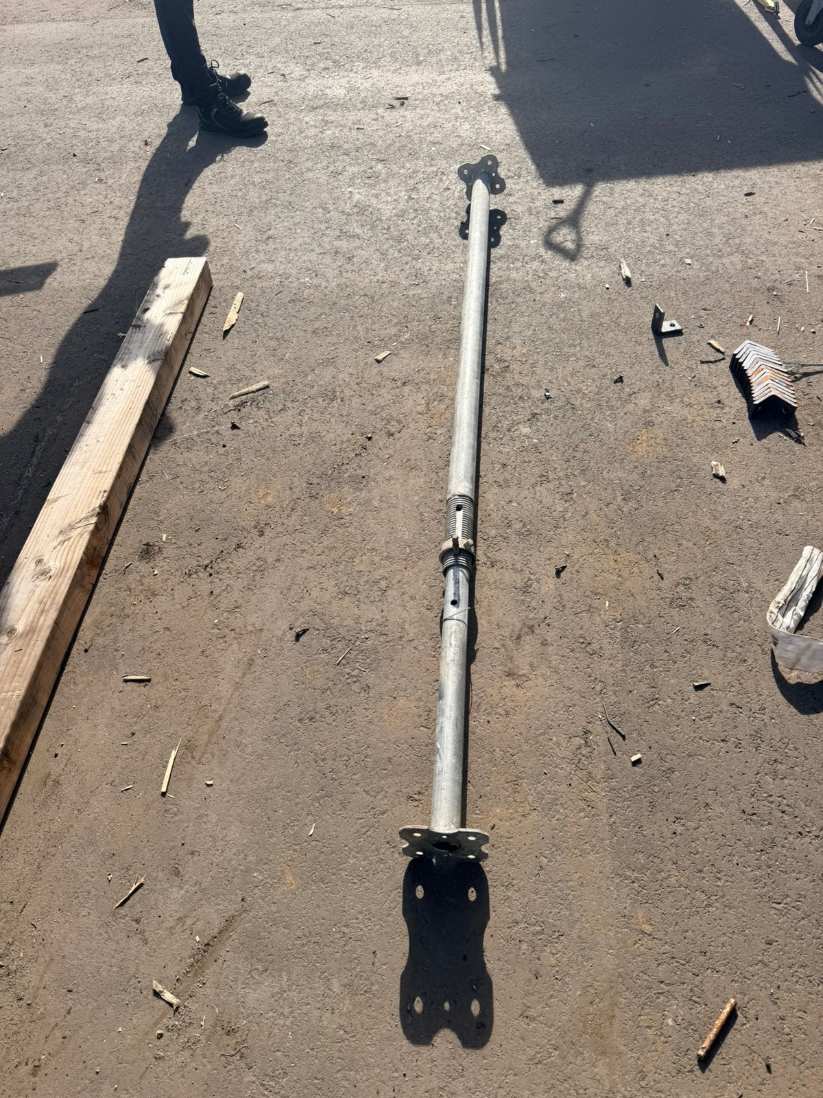 Stalen balk / metalen balk – gegalvaniseerd, Ophalen, Gebruikt