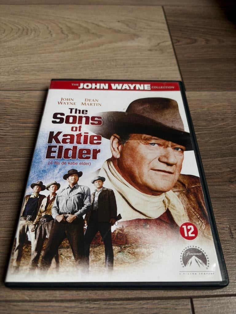 The Sons of Katie Elder met John Wayne, Alle leeftijden, Ophalen of Verzenden, Zo goed als nieuw, Actie en Avontuur