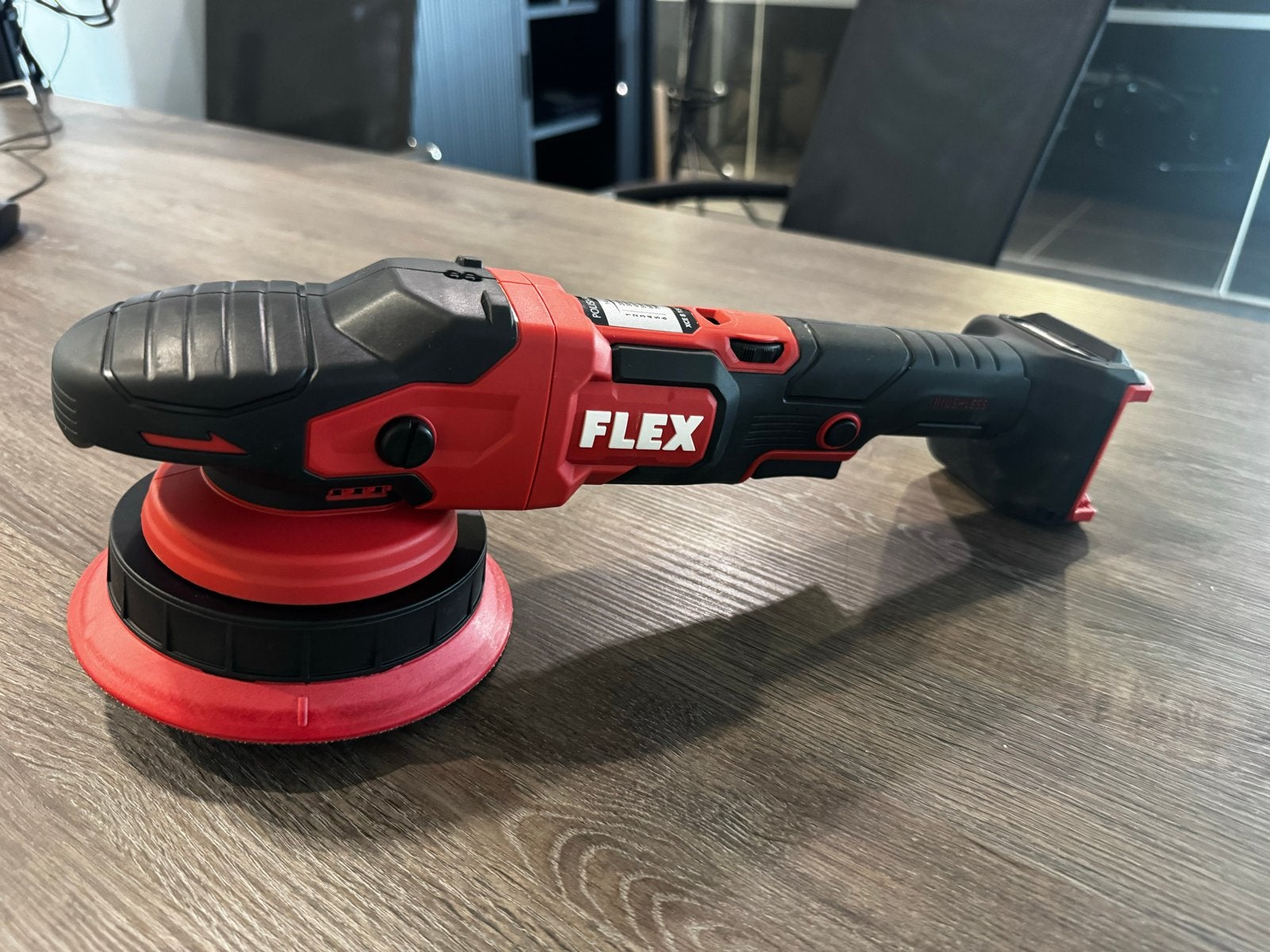 FLEX XCE 8 150 18-EC Accu Excentrische Polijstmachine, Ophalen of Verzenden, Zo goed als nieuw, Minder dan 600 watt, Overige typen