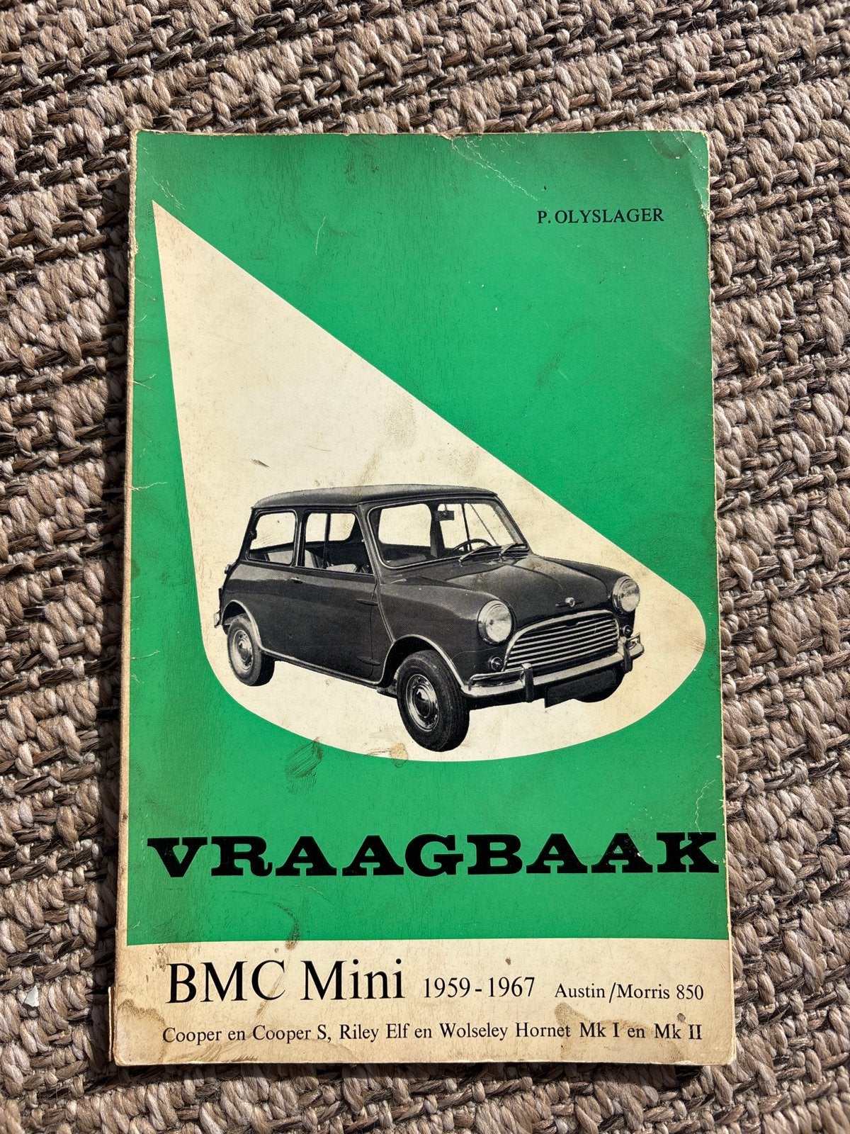 Olyslager vraagbaak BMC Mini Austin Morris 1959-1967, Verzenden, Gelezen, Overige merken