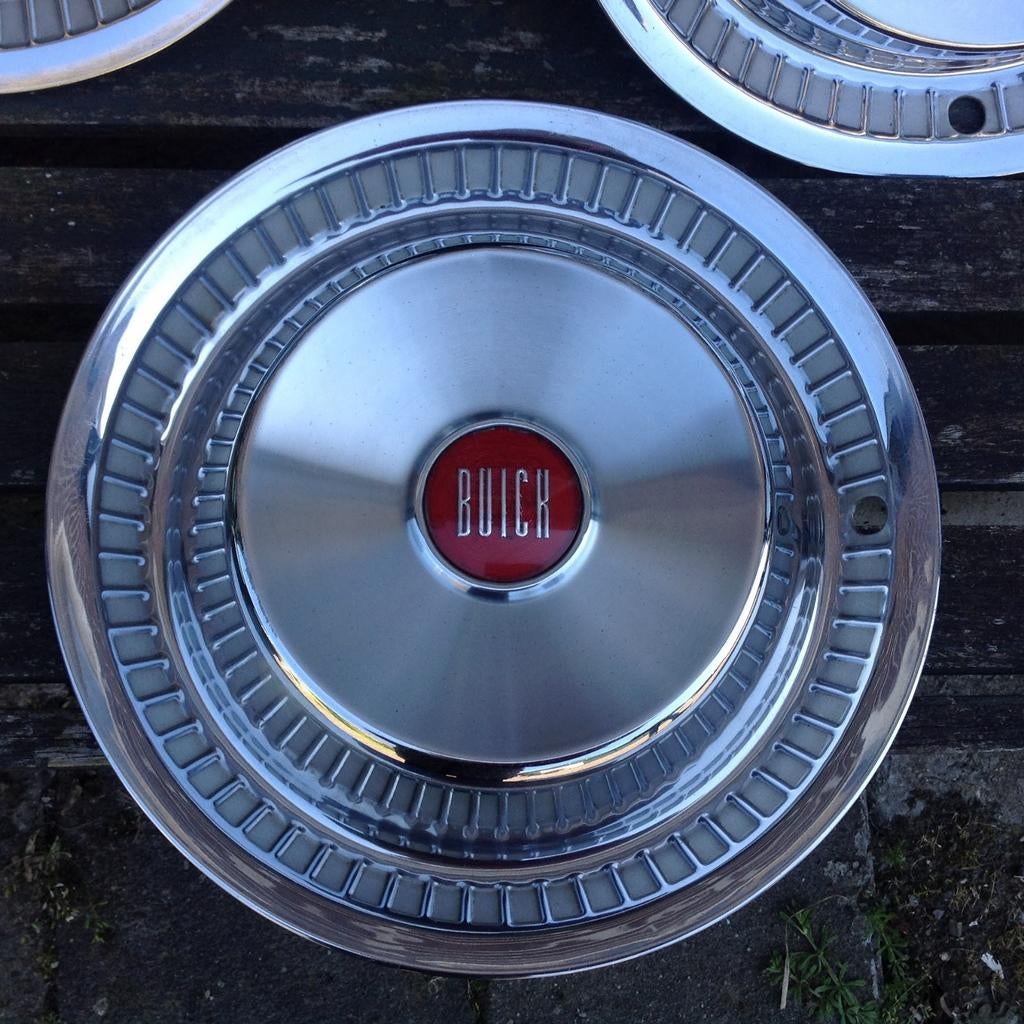 HelloGoodbye 4 Stuks Buick Rivièra Wieldoppen 14 inch Bj1959, Ophalen of Verzenden