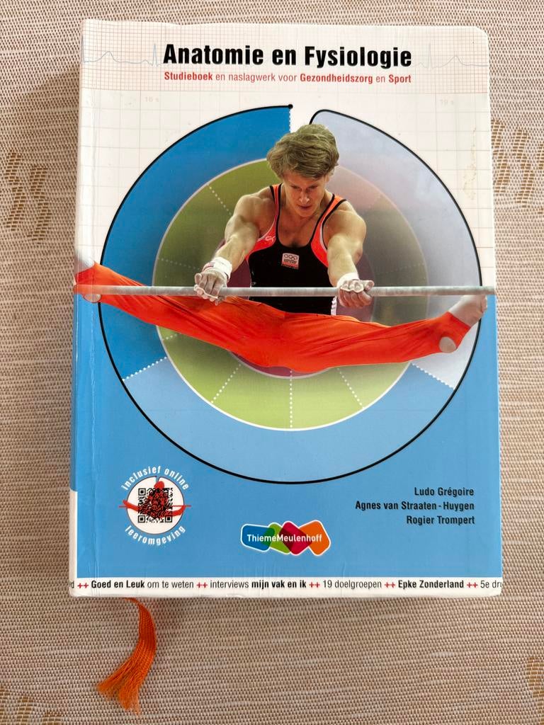 Anatomie en Fysiologie - Gezondheidszorg en Sport, Boeken, Ophalen of Verzenden, Zo goed als nieuw