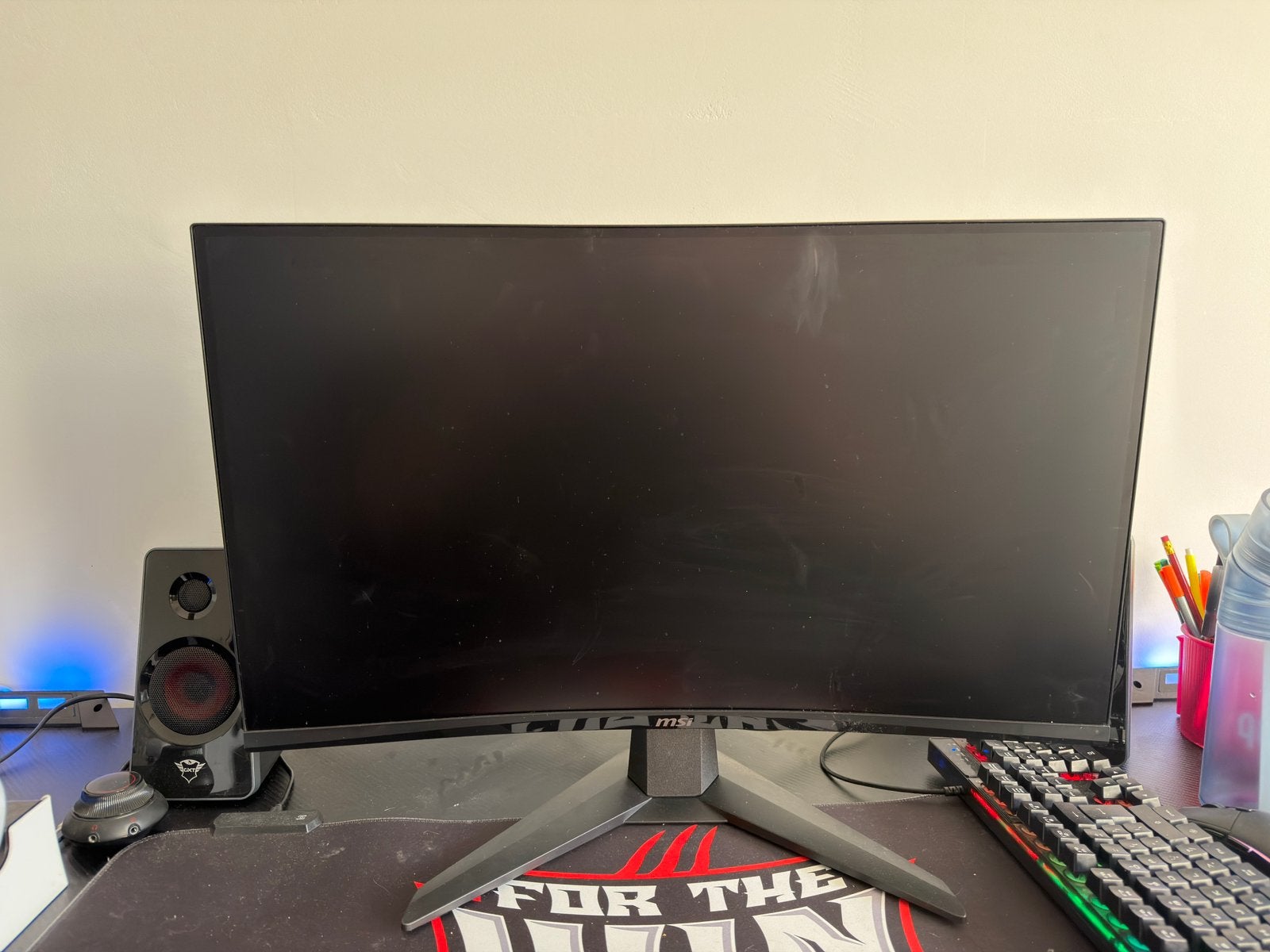 Curved Gaming monitor MSI 27 inch WQHD 180hz, Computers en Software, Monitoren, IPS, Curved, Zo goed als nieuw, Ophalen