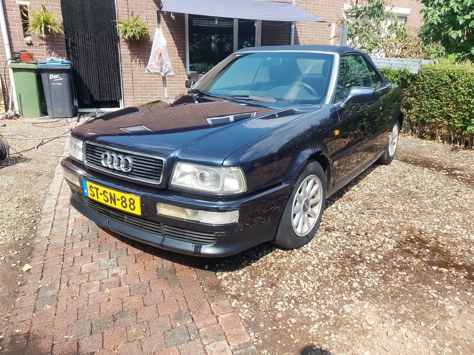 audi 80 2.6 v6 cabrio schuurvondst opknapper, Ophalen of Verzenden, Audi
