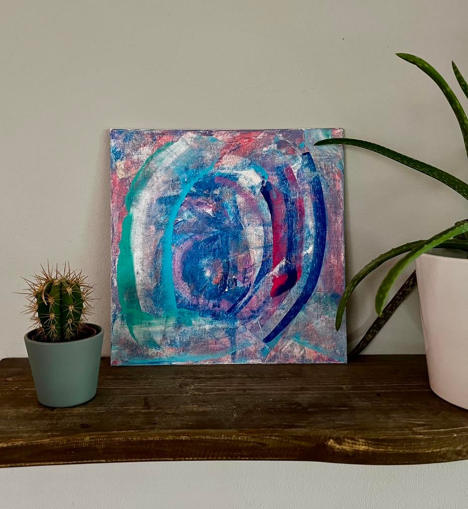 Handmade acrylic artwork, Ophalen of Verzenden