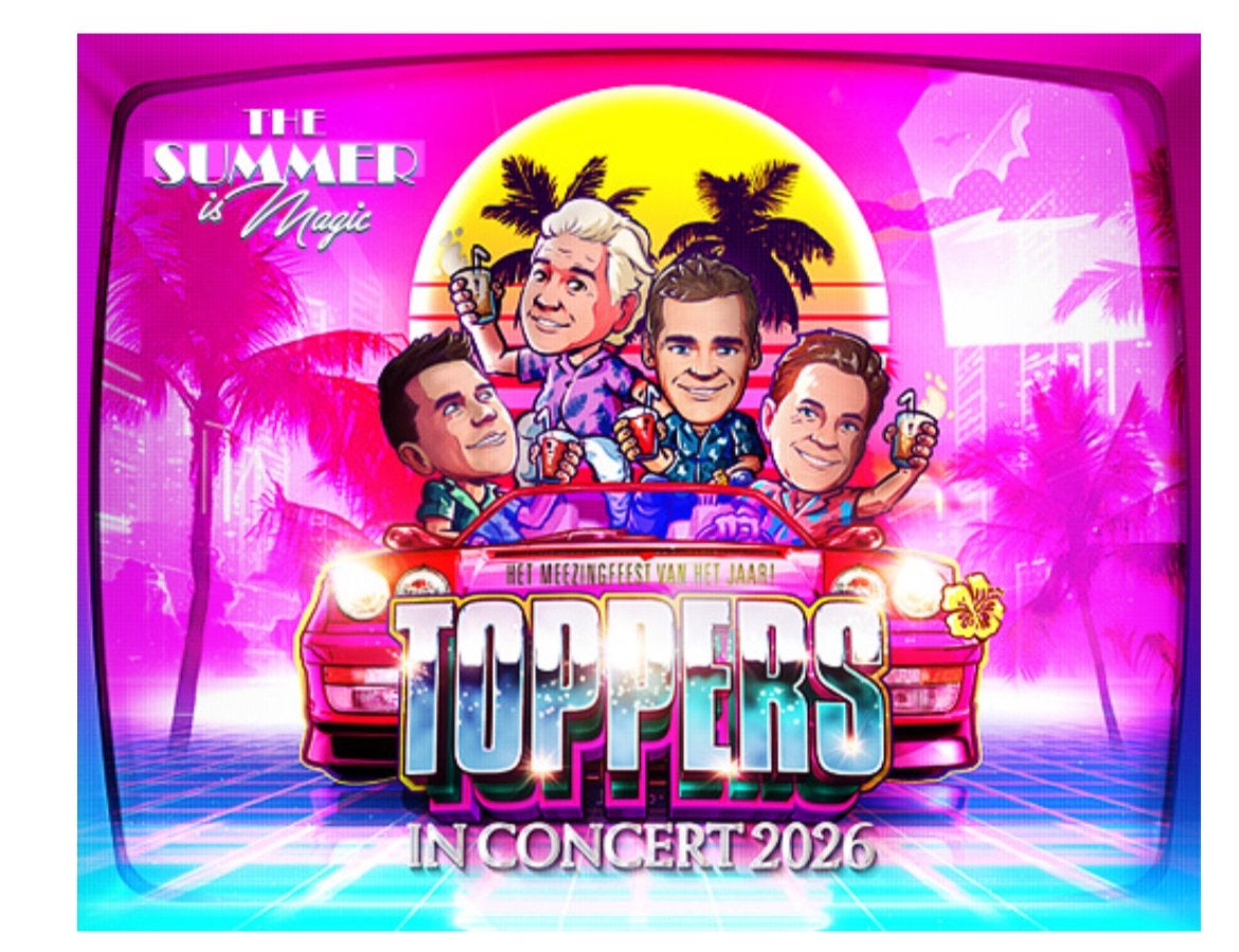 Toppers in concert. 20 juni. Prijs voor 2 kaarten, Tickets en Kaartjes, Concerten | Overige, Twee personen, Juni