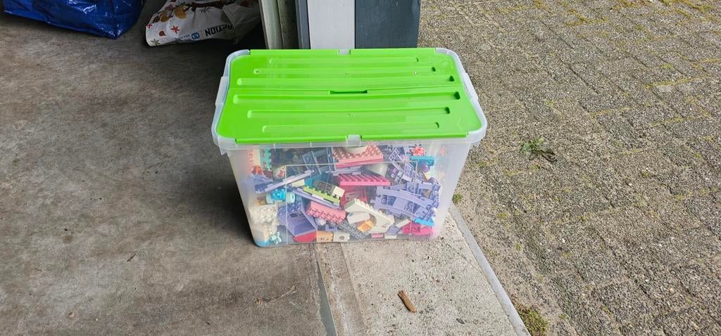 Grote kist vol diverse LEGO bouwstenen, Ophalen, Gebruikt, Lego, Meerdere sets