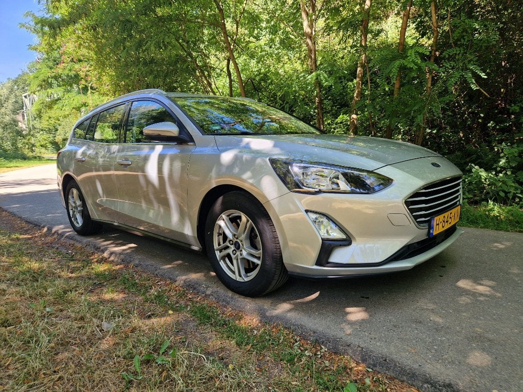 Ford Focus 1.0 Ecoboost 125pk 2020 Grijs, Auto's, Zwart, 1283 kg, Origineel Nederlands, Stationwagon