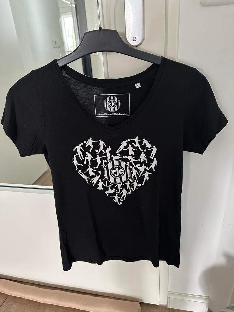 Roda JC Dames T-shirt Zwart Maat S, Verzamelen, Sportartikelen en Voetbal, Ophalen of Verzenden, Zo goed als nieuw