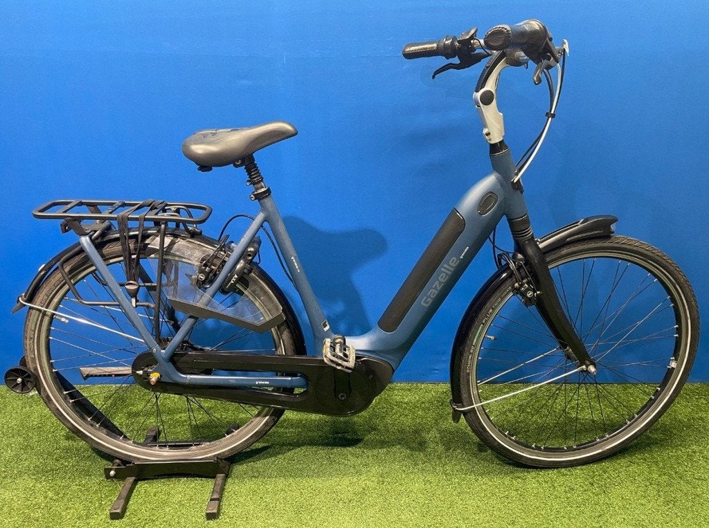 Gazelle Grenoble C8 HMB 400WH Dames Mallard blue 61 57cm 202, Gebruikt, -, - 0
-, NL, -