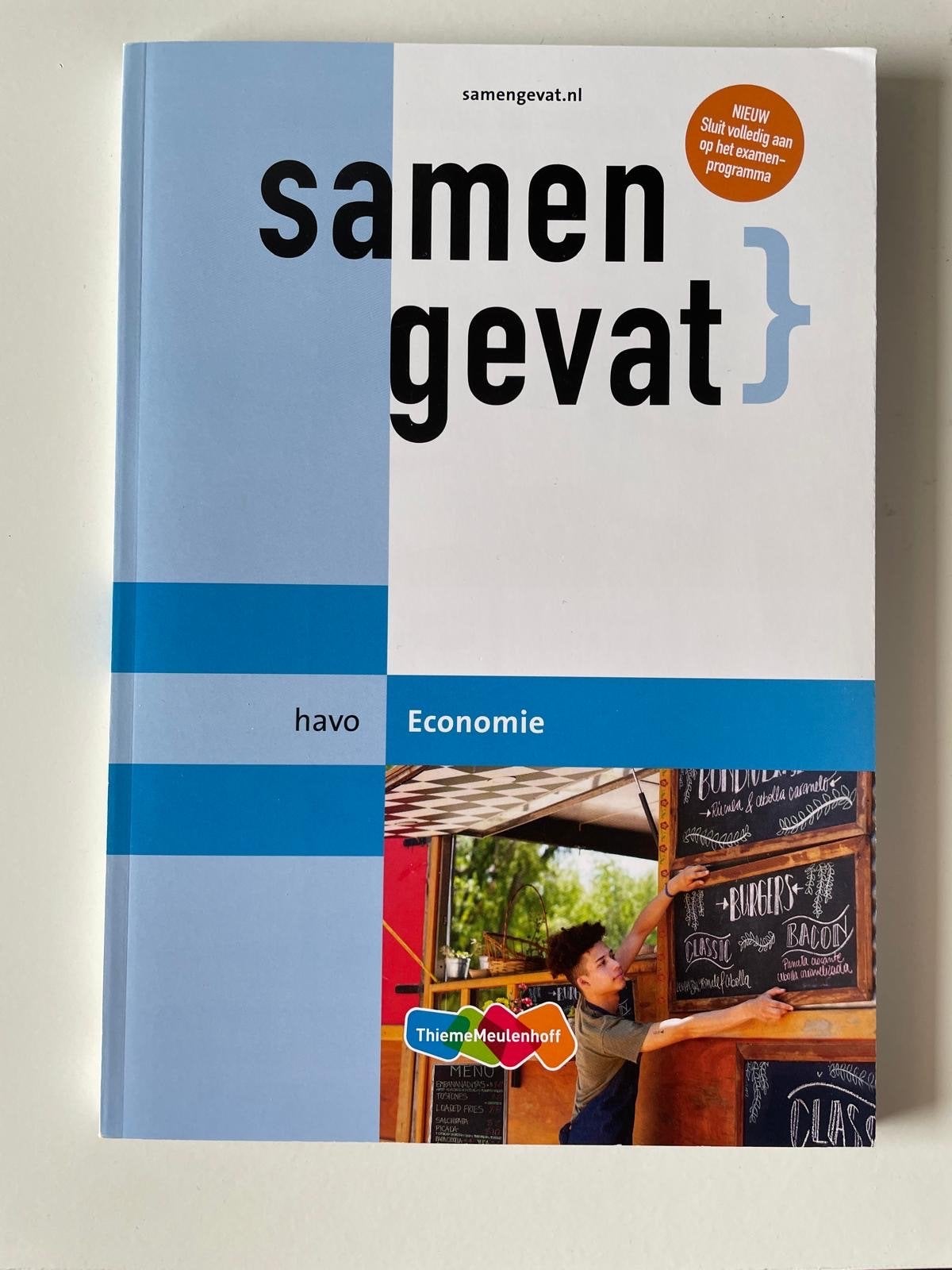 Samengevat havo Economie - Thiememeulenhoff (2022), Ophalen of Verzenden, Gamma, Zo goed als nieuw, HBO