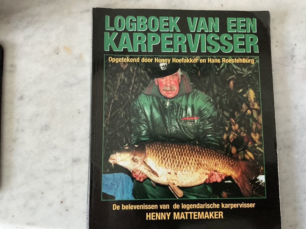Logboek van een karpervisser (Henny Mattemaker), Gelezen, Watersport en Hengelsport, Ophalen of Verzenden, Henny Mattemaker