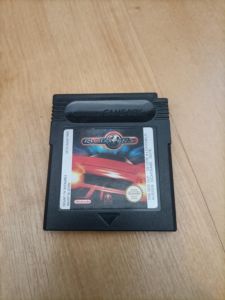 Roadsters Game Boy Color - Racegame, Spelcomputers en Games, Games | Nintendo Game Boy, Gebruikt, 1 speler, Racen en Vliegen, Ophalen of Verzenden