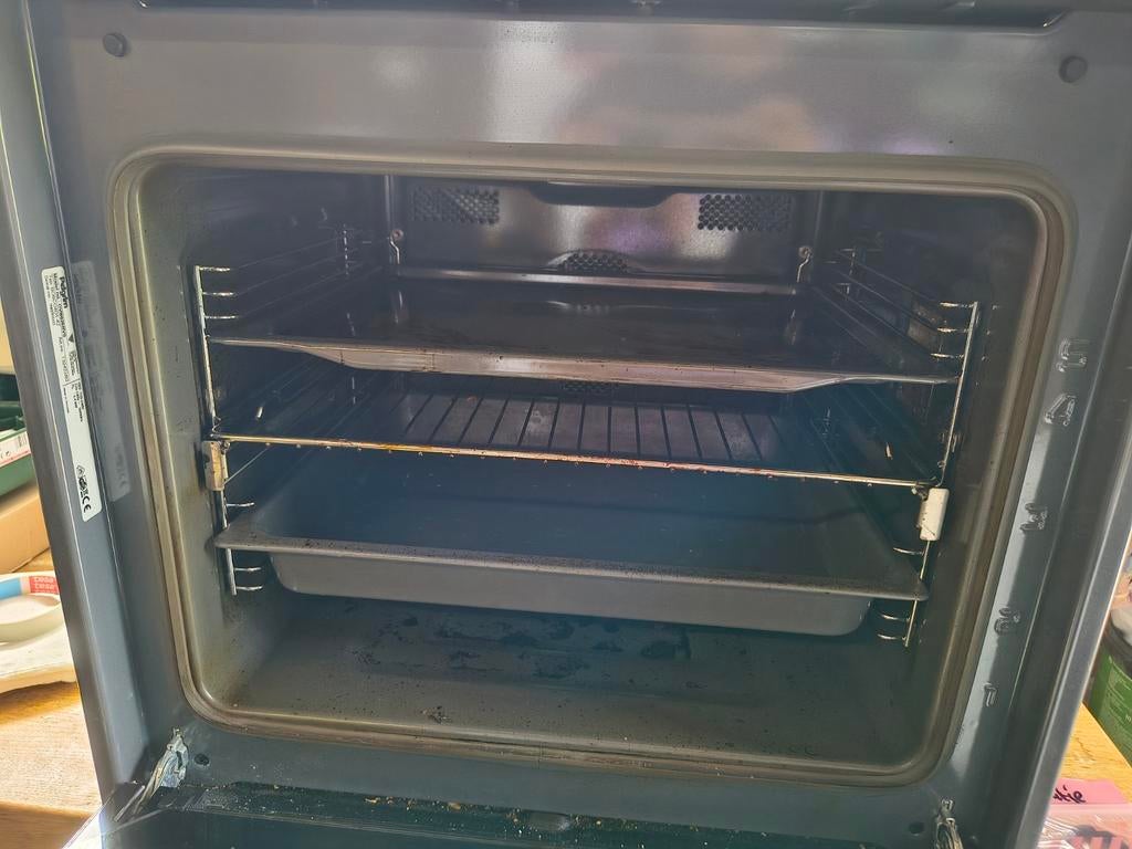 Pelgrim inbouw oven ovm826rvs, Ophalen, Gebruikt, 45 tot 60 cm
