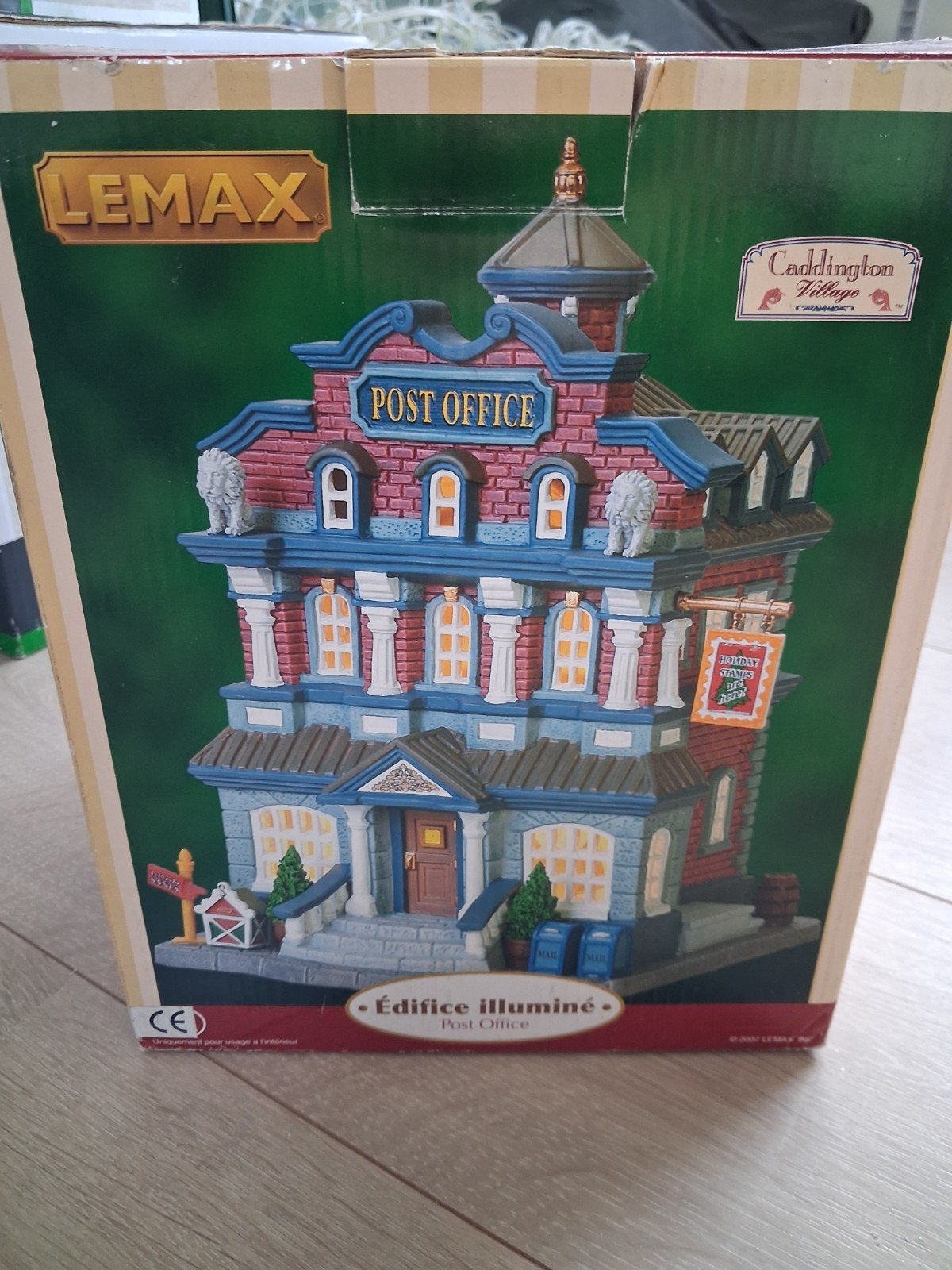 Lemax kerstdecor huisje Post Office, Ophalen of Verzenden, Zo goed als nieuw