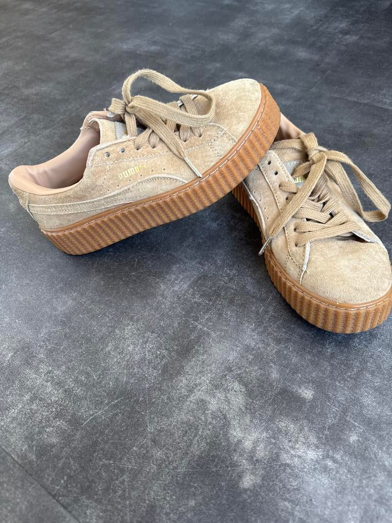 Puma Fenty by Rihanna sneakers maat 39, Ophalen of Verzenden, Gedragen, Beige, Sneakers of Gympen