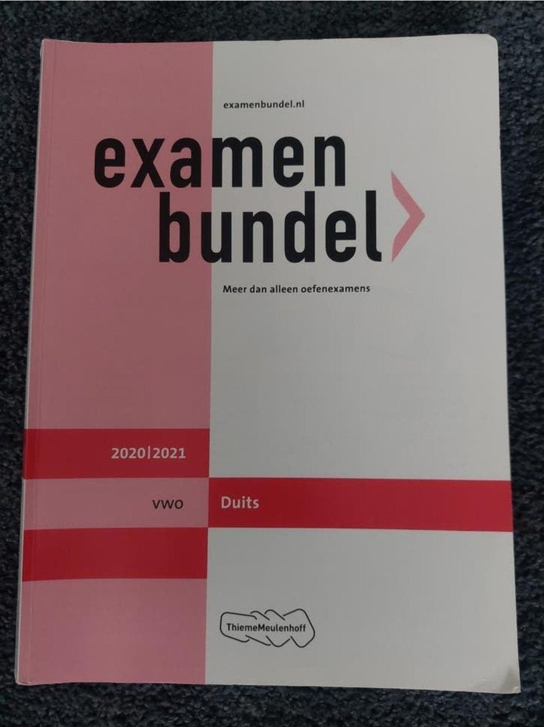 Examenbundel Duits VWO 2020/2021

In nette staat!, Boeken, Ophalen of Verzenden, Zo goed als nieuw, VWO, Duits