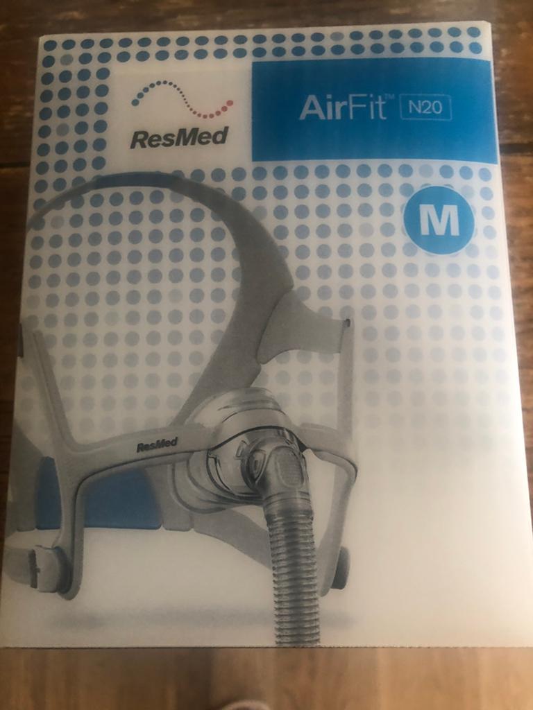Resmed Airfit N20 CPAP masker en slang nieuw, Diversen, Ophalen of Verzenden, Nieuw