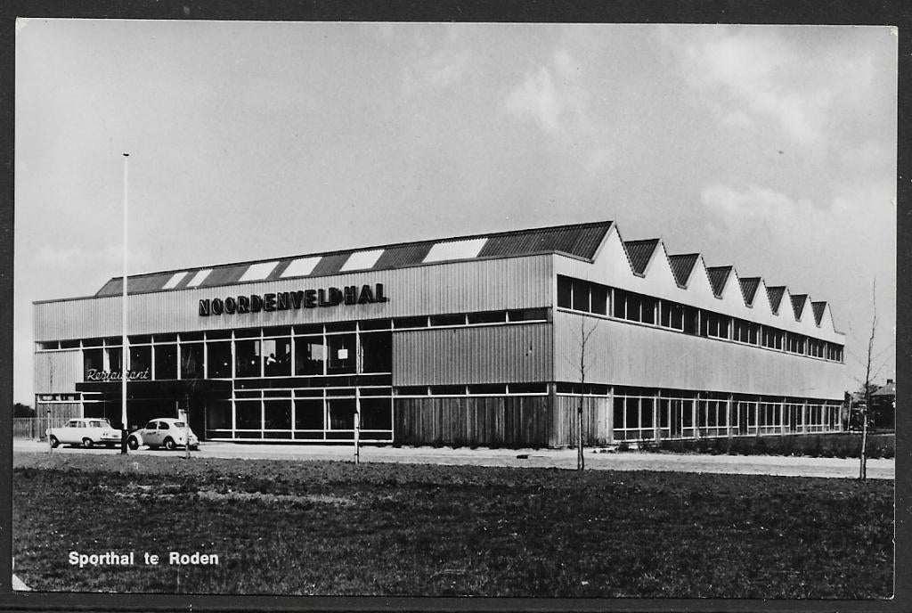 133 Sporthal te Roden, Ophalen of Verzenden, Voor 1920, Ongelopen, Drenthe