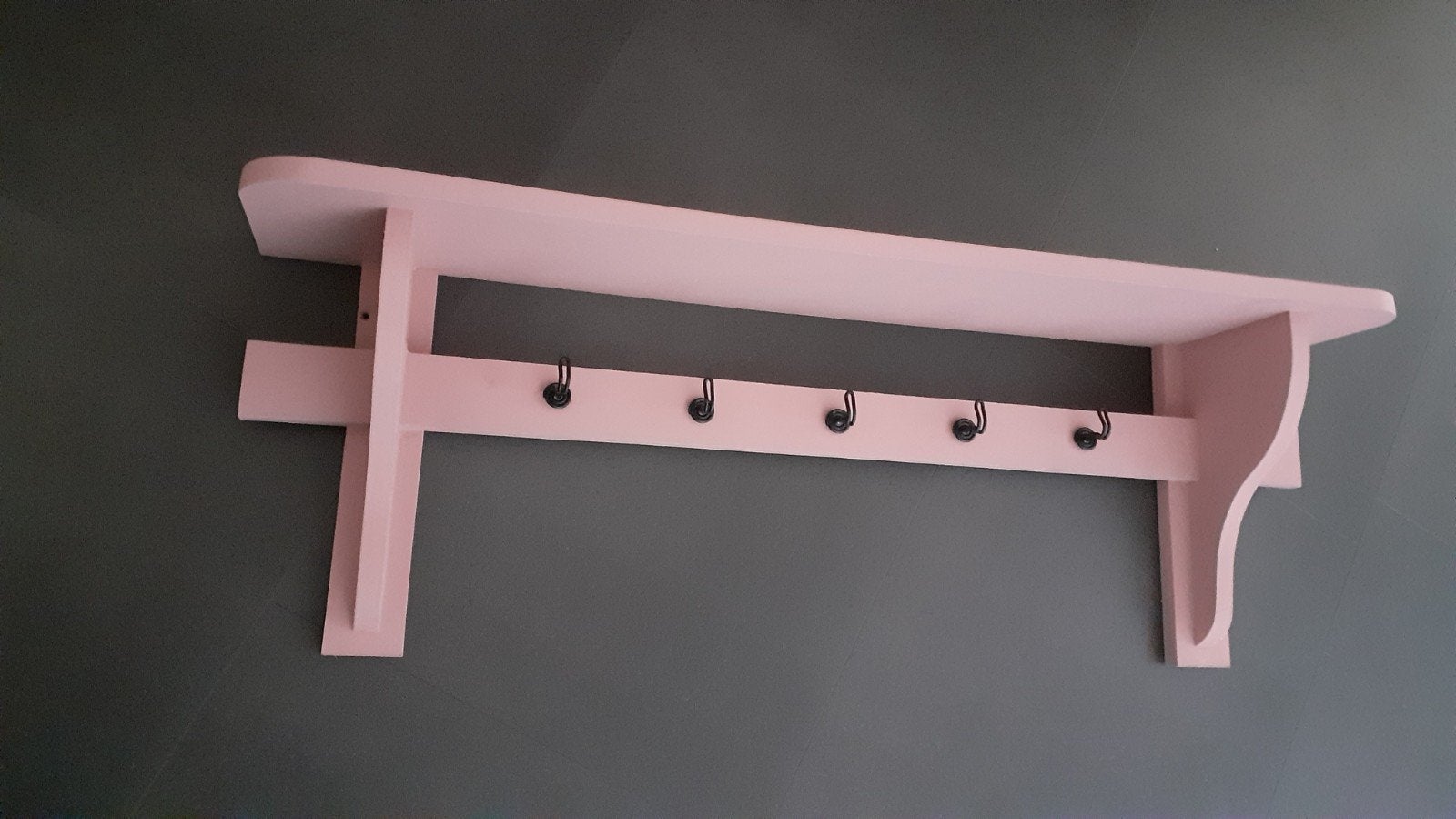 Roze Regaal ,Wandrek(100 br x20cm d), Huis en Inrichting, Ophalen, Gebruikt