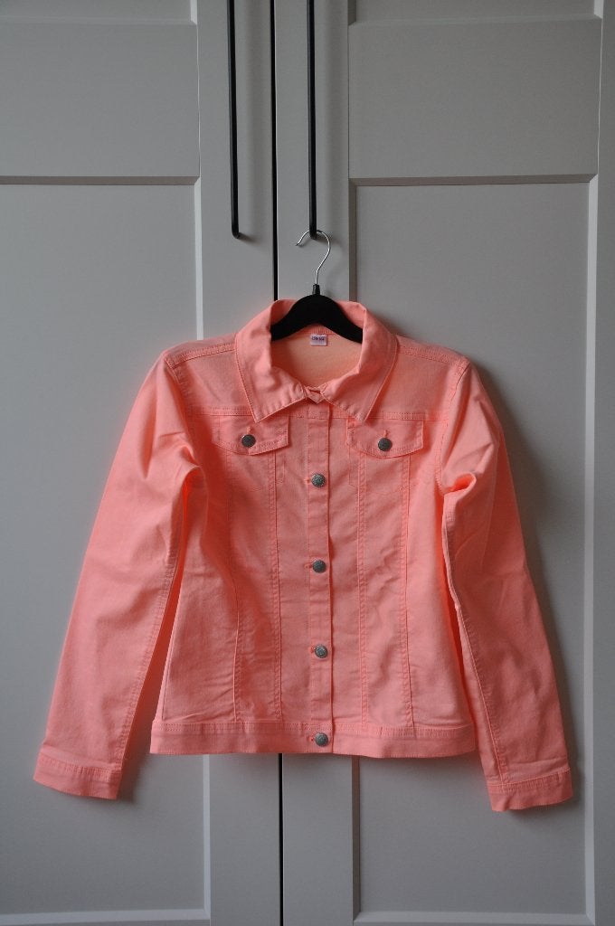 spijkerjas 158/164, jasje 158/164, kinderkleding 158/164, Zeeman, Meisje, Nieuw, Ophalen of Verzenden