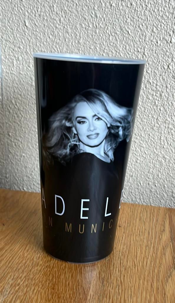 Plastic beker (0,5L) Adele in Munich (Munchen), Ophalen of Verzenden, Zo goed als nieuw, Gebruiksvoorwerp