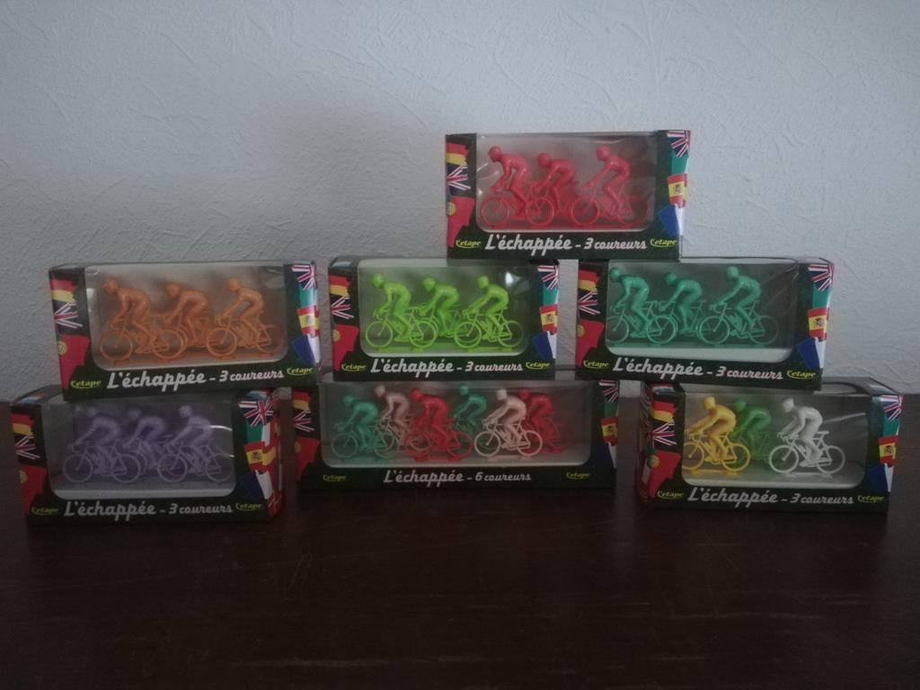 Miniatuur speelgoed wielrenners., Verzamelen, Sportartikelen en Voetbal, Ophalen of Verzenden, Nieuw, Overige sporten, Beeldje of Poppetje