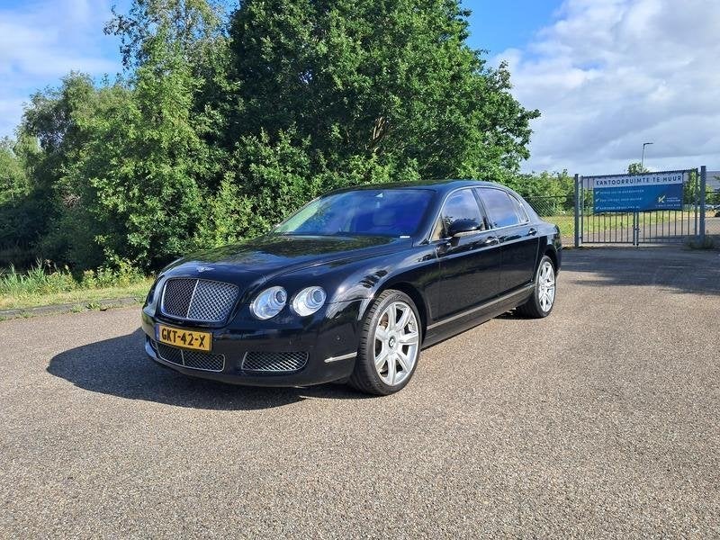Personenauto Bentley, Continental Flying Spur, 6.0 W12, ZWAR, Auto's, Bentley, Automaat, 12 cilinders, 4 stoelen, Zwart
